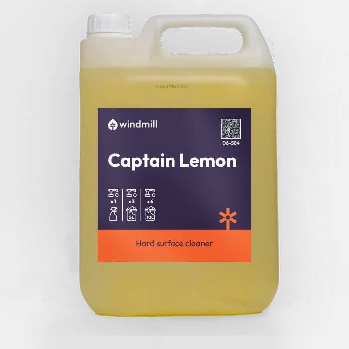 Windmill Captain Lemon - Hard Surface Cleaner - 5L